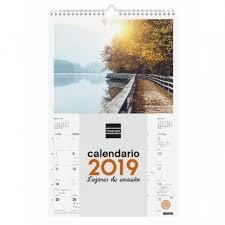 CALENDARIO 2019 DE PARED ESPIRAL PARA ESCRIBIR - LUGARES DE ENSUEÑO | 8422952173540 | Librería Castillón - Comprar libros online Aragón, Barbastro