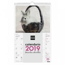 CALENDARIO 2019 DE PARED ESPIRAL PARA ESCRIBIR - MASCOTAS ADORABLES | 8422952173557 | Librería Castillón - Comprar libros online Aragón, Barbastro