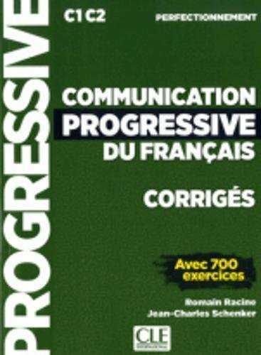 Communication progressive niveau perfectionnement - Corrigés | 9782090380712 | Racine, Romain; Schenker, Jean Charles | Librería Castillón - Comprar libros online Aragón, Barbastro