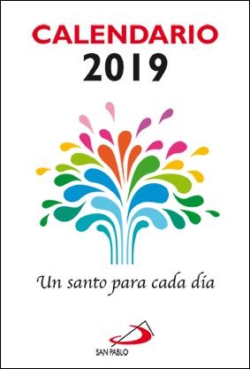 Calendario Un santo para cada día 2019 | 9788428555517 | Equipo San Pablo | Librería Castillón - Comprar libros online Aragón, Barbastro