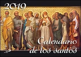 Calendario pared de los santos 2019 | 9788428555494 | Equipo San Pablo | Librería Castillón - Comprar libros online Aragón, Barbastro