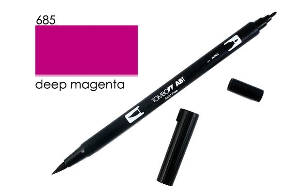 ROTULADOR TOMBOW DUAL BRUSH COLOR DEEP MAGENTA ABT 685 | 4901991901887 | Librería Castillón - Comprar libros online Aragón, Barbastro