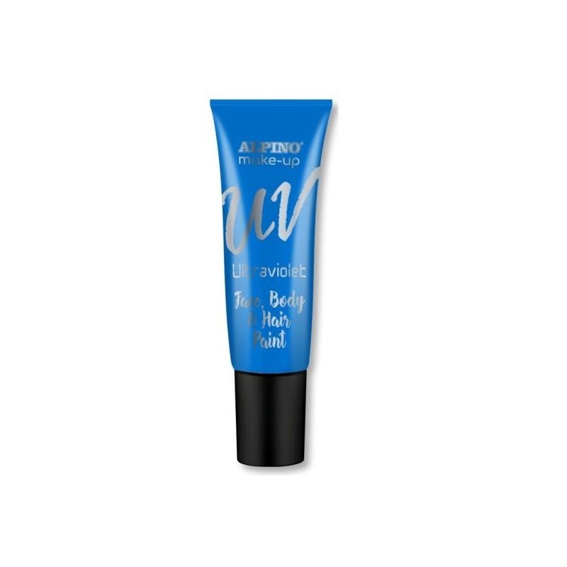 MAQUILLAJE ALPINO FLUORESCENTE BAJO LUZ ULTRAVIOLETA TUBO 10 ML AZUL | 8414326745453 | Librería Castillón - Comprar libros online Aragón, Barbastro