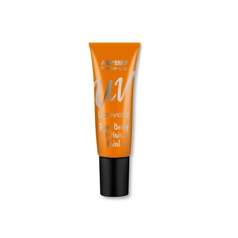 MAQUILLAJE ALPINO FLUORESCENTE BAJO LUZ ULTRAVIOLETA TUBO 10 ML NARANJA CLARO | 8414326745484 | Librería Castillón - Comprar libros online Aragón, Barbastro