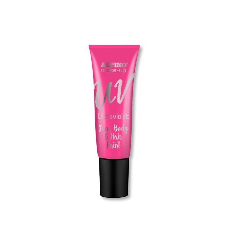 MAQUILLAJE ALPINO FLUORESCENTE BAJO LUZ ULTRAVIOLETA TUBO 10 ML ROSA FUCSIA | 8414326745439 | Librería Castillón - Comprar libros online Aragón, Barbastro