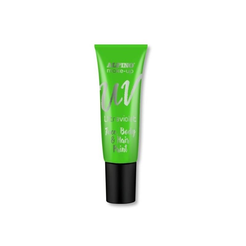 MAQUILLAJE ALPINO FLUORESCENTE BAJO LUZ ULTRAVIOLETA TUBO 10 ML VERDE | 8414326745460 | Librería Castillón - Comprar libros online Aragón, Barbastro