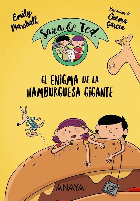 Sara & Ted, detectives. El enigma de la Hamburguesa Gigante | 9788469847114 | Marshall, Emily | Librería Castillón - Comprar libros online Aragón, Barbastro