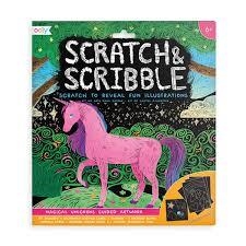 SCRATCH & SCCRIBBLE - UNICORNIOS | 810078030669 | VV.AA. | Librería Castillón - Comprar libros online Aragón, Barbastro