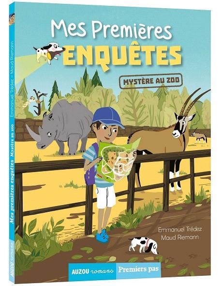 Mes premières enquêtes - Mystère au zoo | 9782733841518 | Tredez, Emmanuel; Riemannm Maud | Librería Castillón - Comprar libros online Aragón, Barbastro