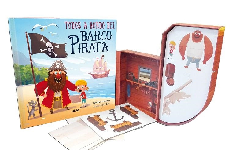 TODOS A BORDO DEL BARCO PIRATA | 9788468337685 | Knapman, Timothy | Librería Castillón - Comprar libros online Aragón, Barbastro