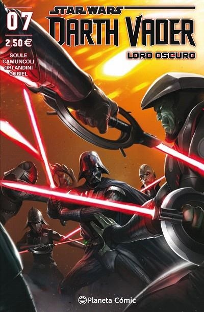 Star Wars Darth Vader Lord Oscuro nº 07 | 9788491469070 | Charles Soule | Giuseppe Camuncoli | Librería Castillón - Comprar libros online Aragón, Barbastro