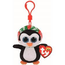 PELUCHE LLAVERO  TY BOOS PENELOPE PENGUIN 10 CM | 008421351060 | Librería Castillón - Comprar libros online Aragón, Barbastro