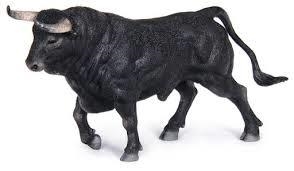 FIGURA TORO BRAVO NEGRO ZAINO TROTANDO | 4892900100012 | Librería Castillón - Comprar libros online Aragón, Barbastro