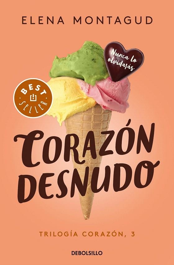 Corazón desnudo (Trilogía Corazón 3) | 9788466343350 | Montagud, Elena | Librería Castillón - Comprar libros online Aragón, Barbastro