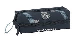 PORTATODO 3 CREMALLERAS REAL MADRID BLACK 811834823 | 8412688323531 | Librería Castillón - Comprar libros online Aragón, Barbastro