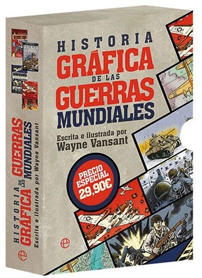 Historia gráfica de las guerras mundiales  | 9788491644217 | Vansant, Wayne | Librería Castillón - Comprar libros online Aragón, Barbastro