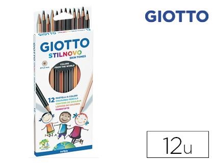 Lapices de colores giotto stilnovo skin tones caja de 12 colores | 8000825012389 | Librería Castillón - Comprar libros online Aragón, Barbastro