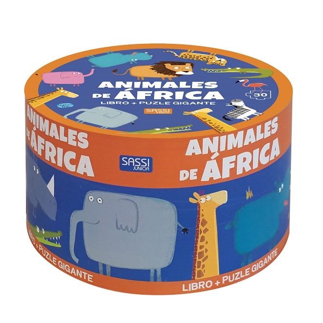 ANIMALES DE AFRICA(CAJA REDONDA) | 9789463541671 | VV.AA | Librería Castillón - Comprar libros online Aragón, Barbastro