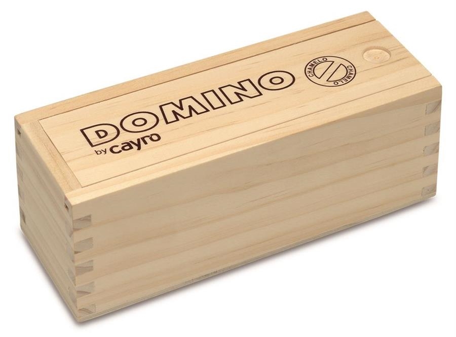 DOMINO CHAMELO CAJA MADERA CAYRO | 8422878702411 | Librería Castillón - Comprar libros online Aragón, Barbastro