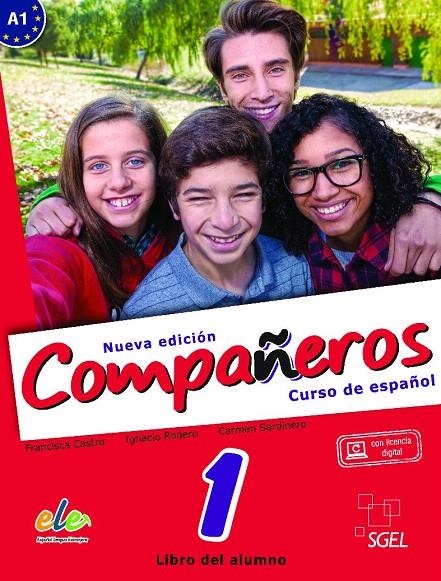 Compañeros 1 alumno @ Nueva edición | 9788497789073 | Rodero Díez, Ignacio ; Sardinero Francos, Carmen ; Castro Viúdez, Francisca | Librería Castillón - Comprar libros online Aragón, Barbastro