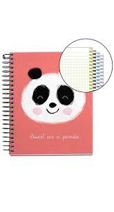 CUADERNO ESPIRAL MIQUELRIUS ARCOIRIS NB-4 A6 120  CLA  PANDAS CORAL JORDI LABANDA | 8422593451793 | Librería Castillón - Comprar libros online Aragón, Barbastro