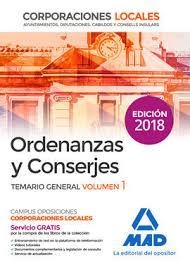 Ordenanzas y Conserjes de Corporaciones Locales. Temario general volumen 1 | 9788414217085 | VV.AA. | Librería Castillón - Comprar libros online Aragón, Barbastro