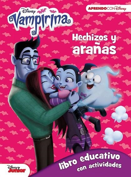 Vampirina. Hechizos y arañas (Libro educativo Disney con actividades) | 9788416931873 | Disney, | Librería Castillón - Comprar libros online Aragón, Barbastro