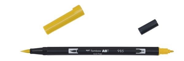 ROTULADOR TOMBOW DUAL BRUSH COLOR CHROME YELOW ABT 985 | 4901991902266 | Librería Castillón - Comprar libros online Aragón, Barbastro