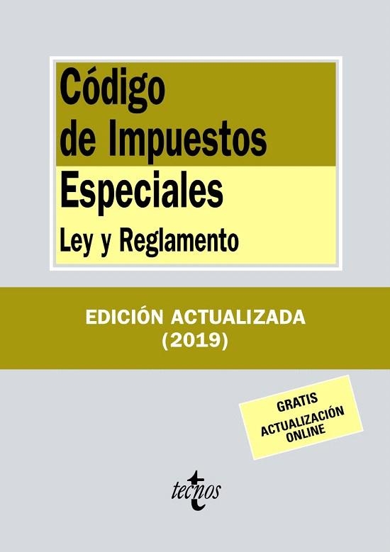 Código de Impuestos Especiales | 9788430975464 | Editorial Tecnos | Librería Castillón - Comprar libros online Aragón, Barbastro