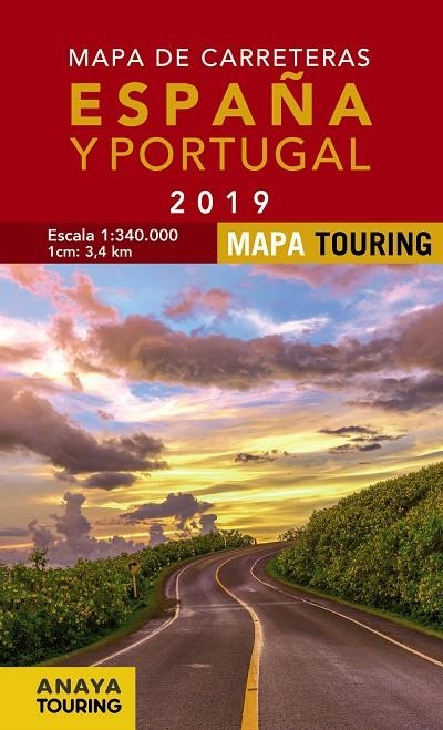 Mapa de Carreteras de España y Portugal 1:340.000 ed.2019 | 9788491581642 | Anaya Touring | Librería Castillón - Comprar libros online Aragón, Barbastro