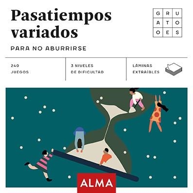 Pasatiempos variados para no aburrirse (cuadrados de diversión) | 9788417430436 | Olissip | Librería Castillón - Comprar libros online Aragón, Barbastro