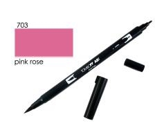 ROTULADOR TOMBOW DUAL BRUSH COLOR PINK ROSE ABT 703 | 4901991901894 | Librería Castillón - Comprar libros online Aragón, Barbastro