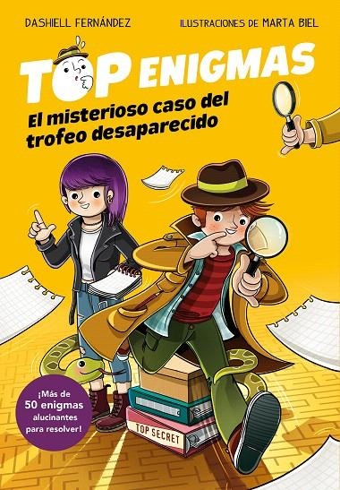 El misterioso caso del trofeo desaparecido (Top Enigmas 1) | 9788417424336 | Fernández Pena, Dashiell | Librería Castillón - Comprar libros online Aragón, Barbastro