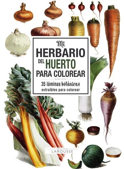 Mi herbario del huerto para colorear | 9788417273743 | Larousse Editorial | Librería Castillón - Comprar libros online Aragón, Barbastro