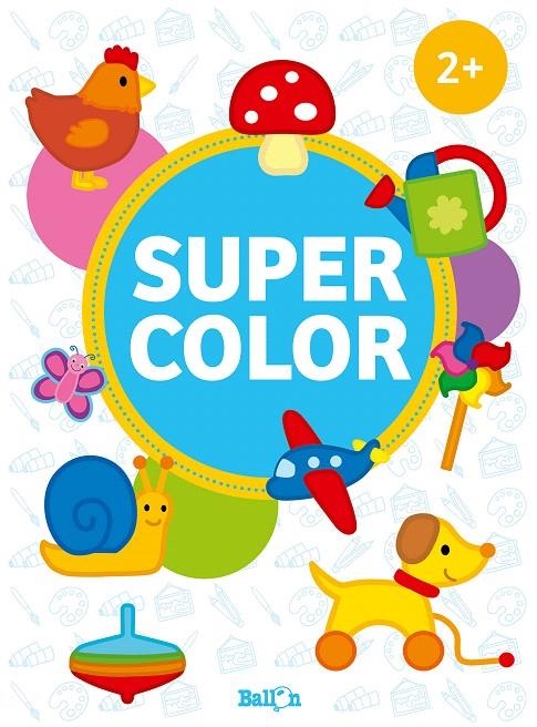 SUPER COLOR  +2  AZUL | 9789403211053 | BALLON | Librería Castillón - Comprar libros online Aragón, Barbastro