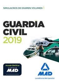 GUARDIA CIVIL. SIMULACROS DE EXAMEN 1 ED 2019 | 9788414225714 | VV.AA. | Librería Castillón - Comprar libros online Aragón, Barbastro