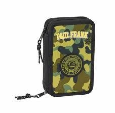 PLUMIER DOBLE PQÑO 28 PCS PAUL FRANK CAMO | 8412688333066 | Librería Castillón - Comprar libros online Aragón, Barbastro