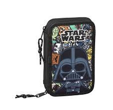 PLUMIER DOBLE PQÑO 28 PCS STAR WARS GALAXY | 8412688334070 | Librería Castillón - Comprar libros online Aragón, Barbastro