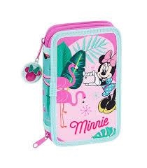 PLUMIER DOBLE PQÑO 28 PCS MINNIE MOUSE PALMS | 8412688332724 | Librería Castillón - Comprar libros online Aragón, Barbastro