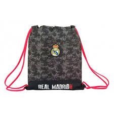 SACO PLANO REAL MADRID BLACK | 8412688324705 | Librería Castillón - Comprar libros online Aragón, Barbastro