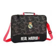 CARTERA EXTRAESCOLARES REAL MADRID BLACK | 8412688324729 | Librería Castillón - Comprar libros online Aragón, Barbastro