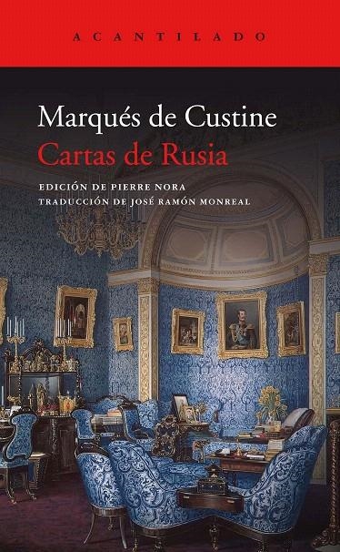 Cartas de Rusia | 9788417346546 | Marqués de Custine | Librería Castillón - Comprar libros online Aragón, Barbastro