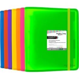 CARPETA ANILLAS 4A CARPEPLUS MULTILINE PP A4 VERDE EQUIPADA | 8413623880270 | Librería Castillón - Comprar libros online Aragón, Barbastro