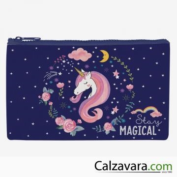 Zipper Pouch Funky Collection Funda 21.5x13.5 cm - Unicornio mágico | 8051122264377 | Librería Castillón - Comprar libros online Aragón, Barbastro