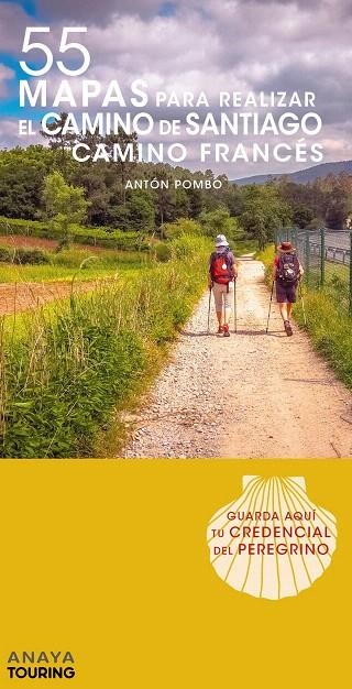 55 Mapas para realizar el Camino de Santiago. Camino Francés (desplegables) | 9788491581666 | Anaya Touring | Librería Castillón - Comprar libros online Aragón, Barbastro