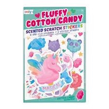 SCENTED SCRATCH STICKERS - FLUFFY COTTON CANDY - PEGATINAS CON OLOR 120041 | 810078031550 | Librería Castillón - Comprar libros online Aragón, Barbastro