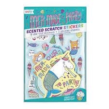 SCENTED SCRATCH STICKERS - MER MADE TO PARTY - PEGATINAS CON OLOR 120045 | 810078031864 | Librería Castillón - Comprar libros online Aragón, Barbastro