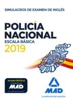 POLICÍA NACIONAL ESCALA BÁSICA. SIMULACROS DE EXAMEN DE INGLÉS ED 2019 | 9788414226308 | VV.AA. | Librería Castillón - Comprar libros online Aragón, Barbastro