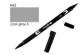 ROTULADOR TOMBOW DUAL BRUSH COLOR GREY 5 ABT 065 | 4901991902471 | Librería Castillón - Comprar libros online Aragón, Barbastro