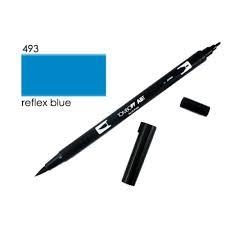 ROTULADOR TOMBOW DUAL BRUSH COLOR REFLEX BLUE 493 | 4901991901658 | Librería Castillón - Comprar libros online Aragón, Barbastro